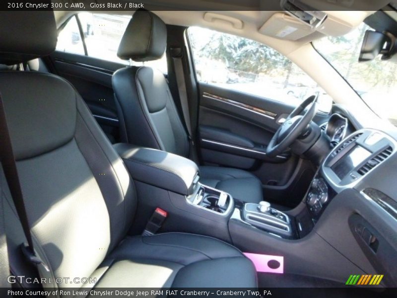 Gloss Black / Black 2016 Chrysler 300 C AWD