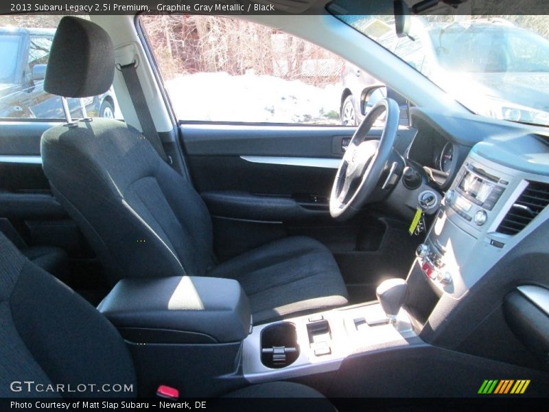 Graphite Gray Metallic / Black 2013 Subaru Legacy 2.5i Premium