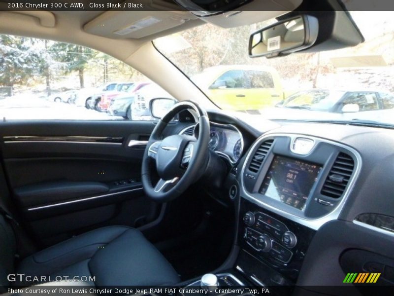 Gloss Black / Black 2016 Chrysler 300 C AWD