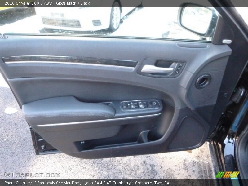 Gloss Black / Black 2016 Chrysler 300 C AWD