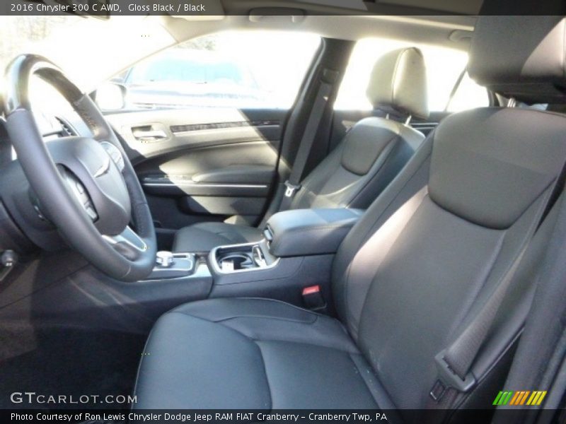 Gloss Black / Black 2016 Chrysler 300 C AWD