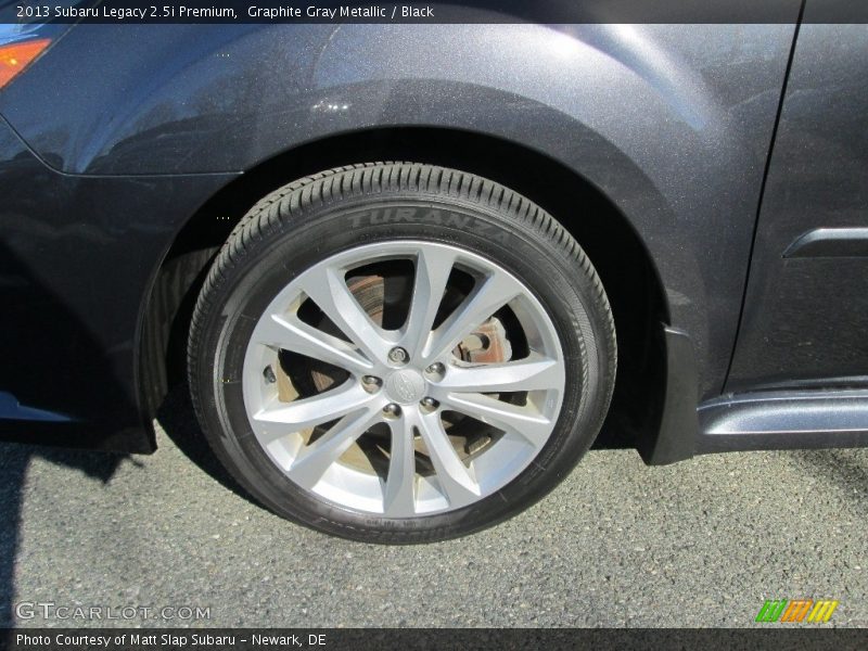 Graphite Gray Metallic / Black 2013 Subaru Legacy 2.5i Premium