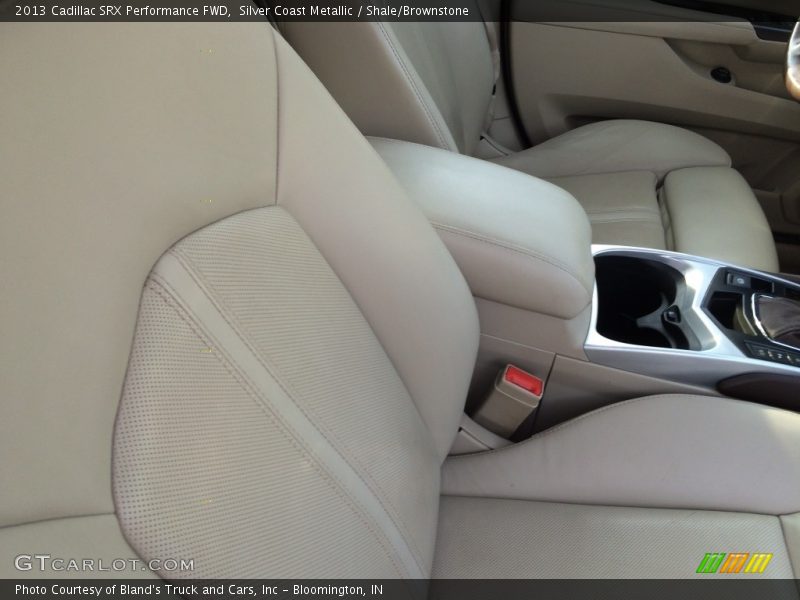Silver Coast Metallic / Shale/Brownstone 2013 Cadillac SRX Performance FWD