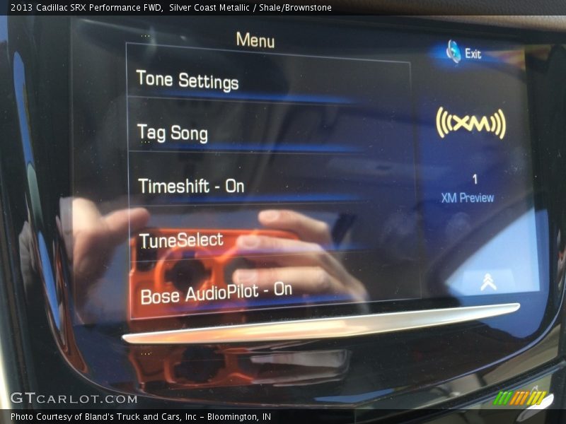 Silver Coast Metallic / Shale/Brownstone 2013 Cadillac SRX Performance FWD