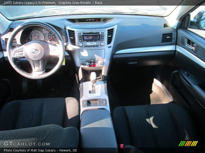 Graphite Gray Metallic / Black 2013 Subaru Legacy 2.5i Premium