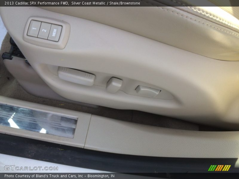 Silver Coast Metallic / Shale/Brownstone 2013 Cadillac SRX Performance FWD