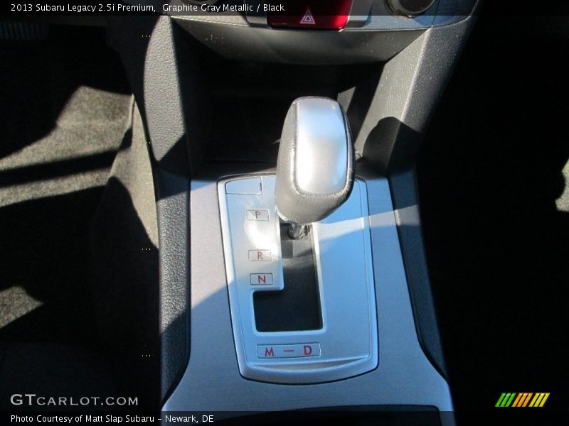 Graphite Gray Metallic / Black 2013 Subaru Legacy 2.5i Premium