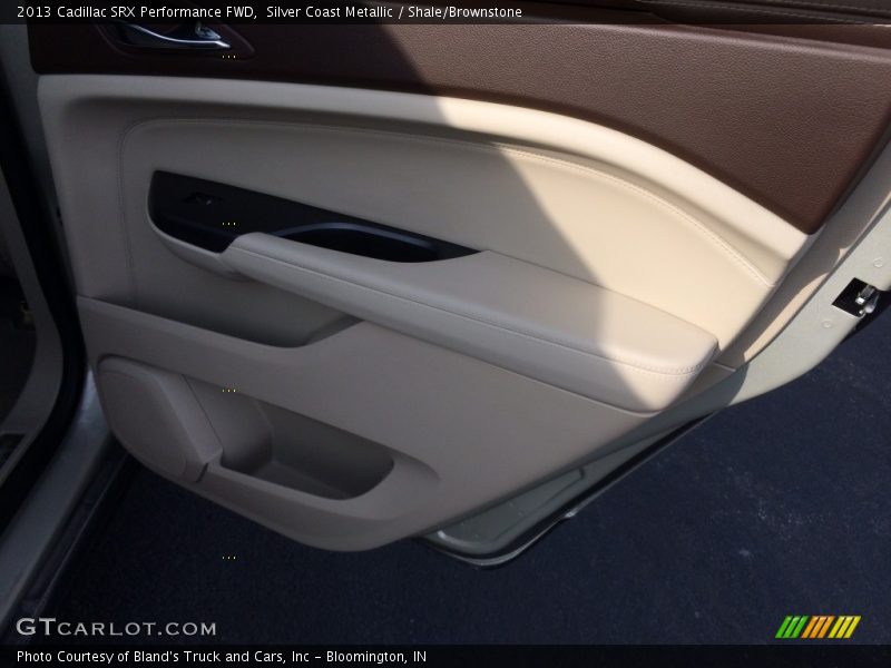 Silver Coast Metallic / Shale/Brownstone 2013 Cadillac SRX Performance FWD