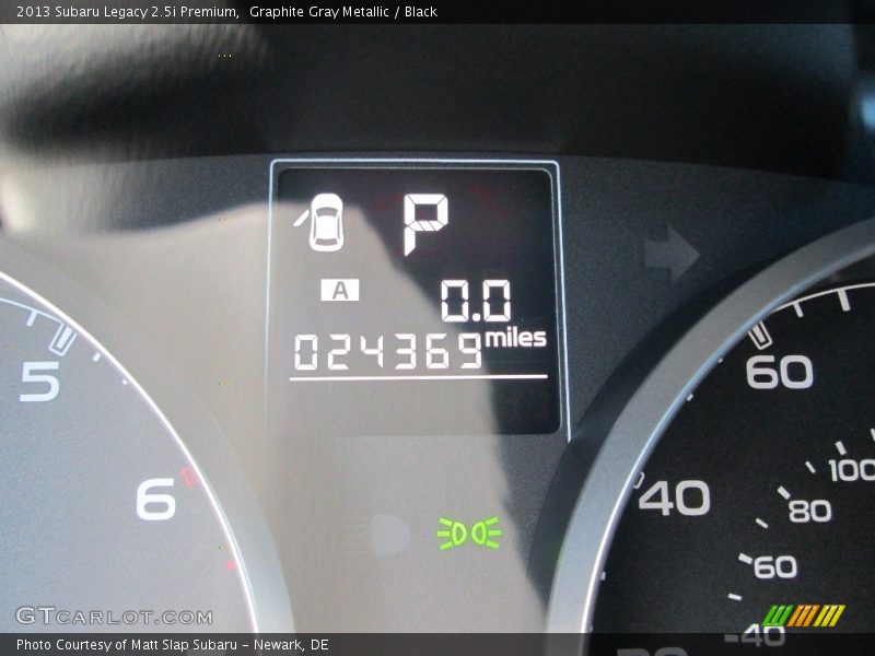 Graphite Gray Metallic / Black 2013 Subaru Legacy 2.5i Premium