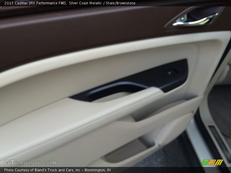 Silver Coast Metallic / Shale/Brownstone 2013 Cadillac SRX Performance FWD