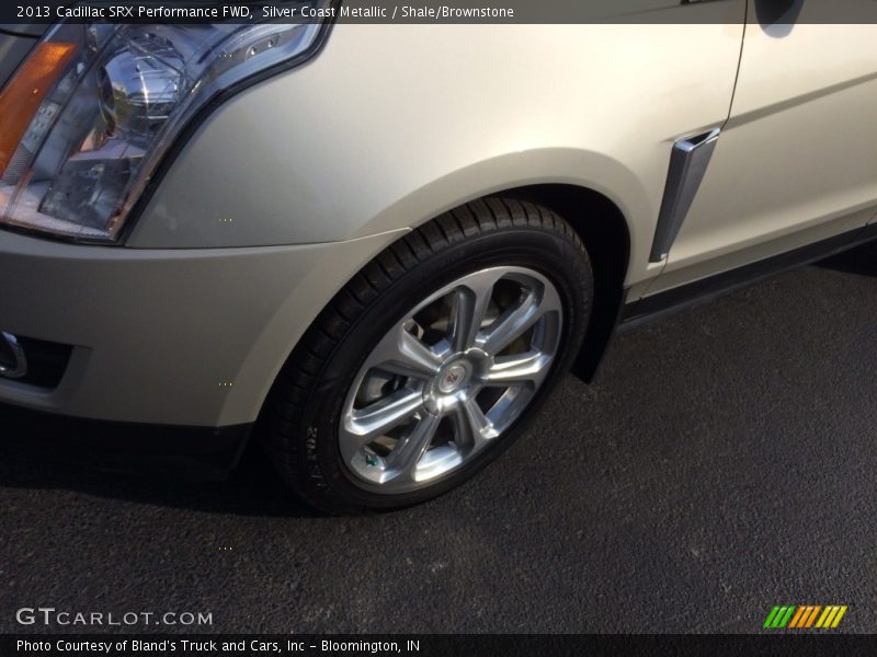 Silver Coast Metallic / Shale/Brownstone 2013 Cadillac SRX Performance FWD