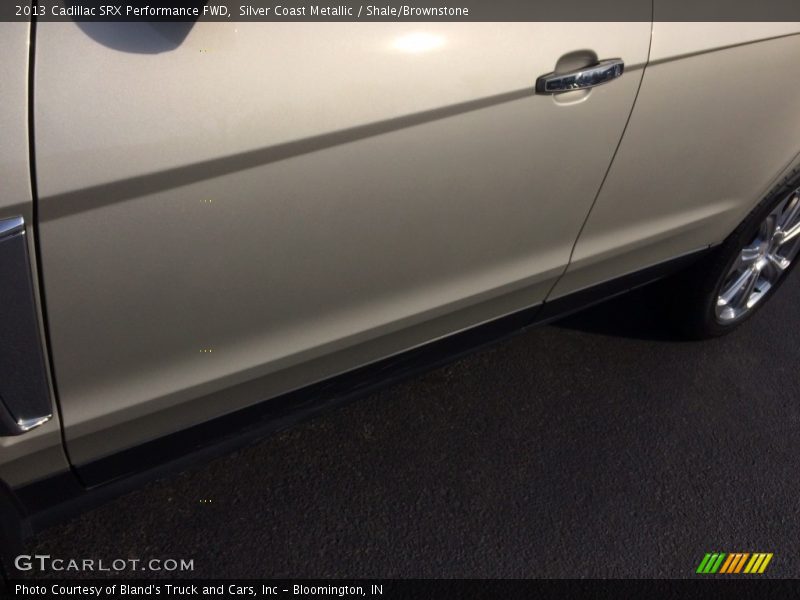 Silver Coast Metallic / Shale/Brownstone 2013 Cadillac SRX Performance FWD