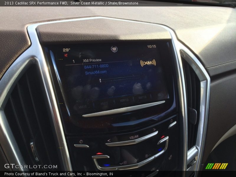 Silver Coast Metallic / Shale/Brownstone 2013 Cadillac SRX Performance FWD