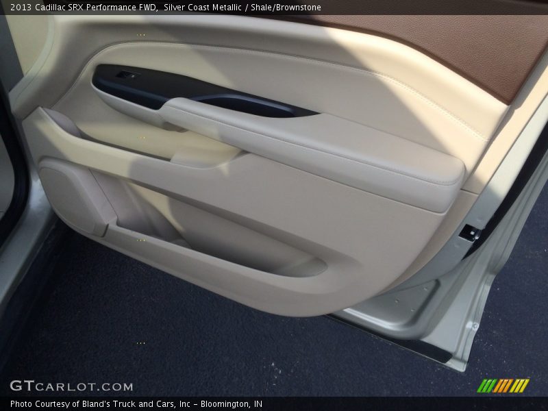 Silver Coast Metallic / Shale/Brownstone 2013 Cadillac SRX Performance FWD