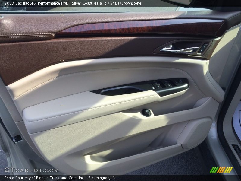Silver Coast Metallic / Shale/Brownstone 2013 Cadillac SRX Performance FWD