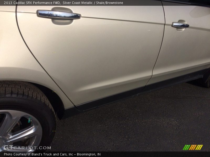 Silver Coast Metallic / Shale/Brownstone 2013 Cadillac SRX Performance FWD