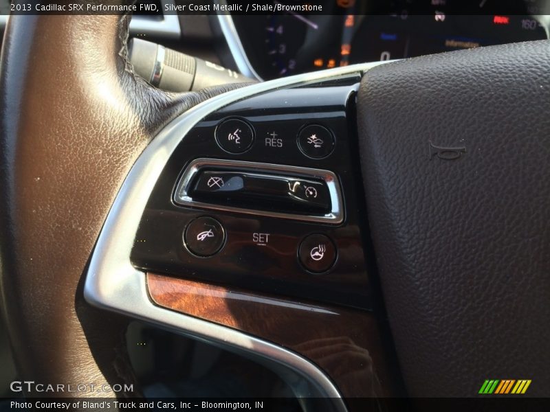Silver Coast Metallic / Shale/Brownstone 2013 Cadillac SRX Performance FWD