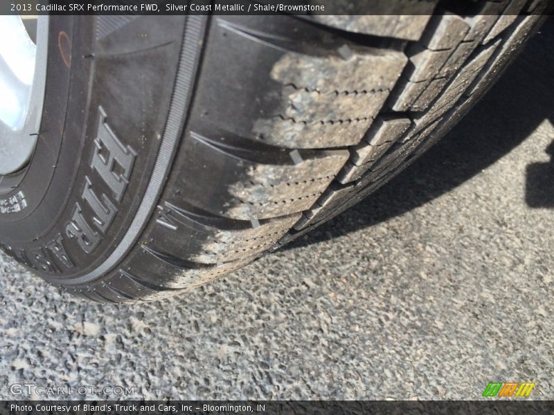 Silver Coast Metallic / Shale/Brownstone 2013 Cadillac SRX Performance FWD