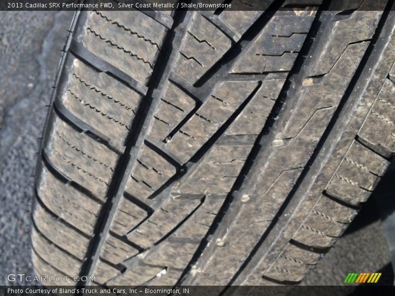 Silver Coast Metallic / Shale/Brownstone 2013 Cadillac SRX Performance FWD