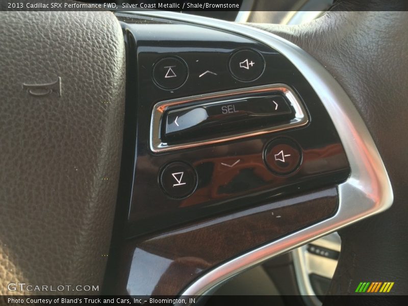 Silver Coast Metallic / Shale/Brownstone 2013 Cadillac SRX Performance FWD