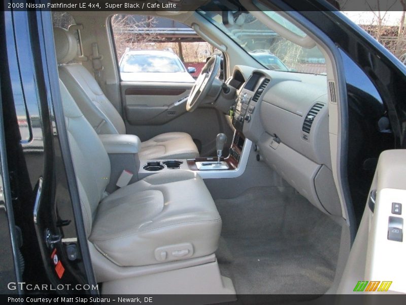Super Black / Cafe Latte 2008 Nissan Pathfinder LE 4x4