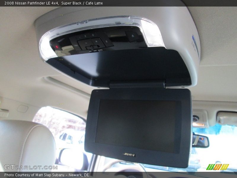 Super Black / Cafe Latte 2008 Nissan Pathfinder LE 4x4
