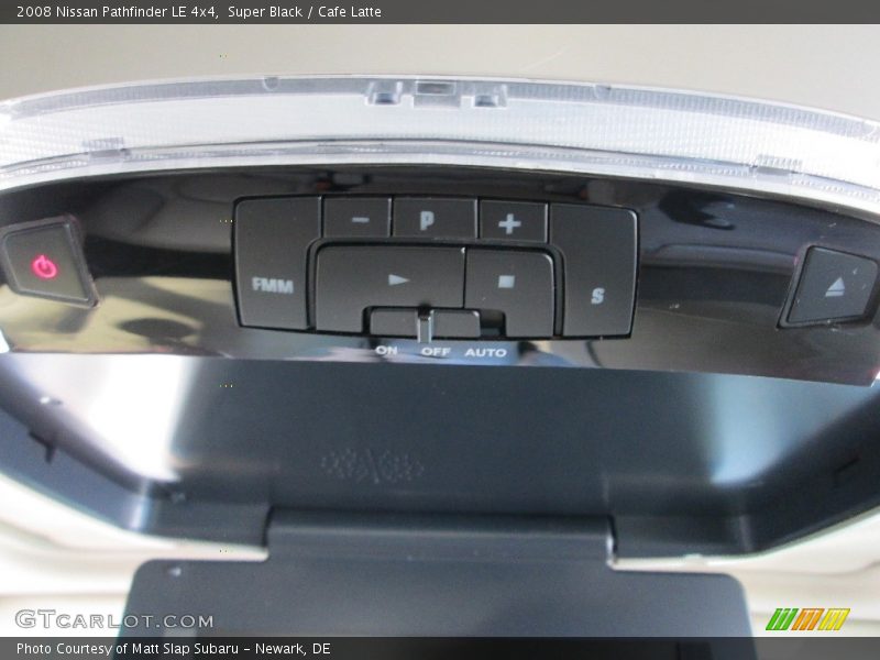 Super Black / Cafe Latte 2008 Nissan Pathfinder LE 4x4