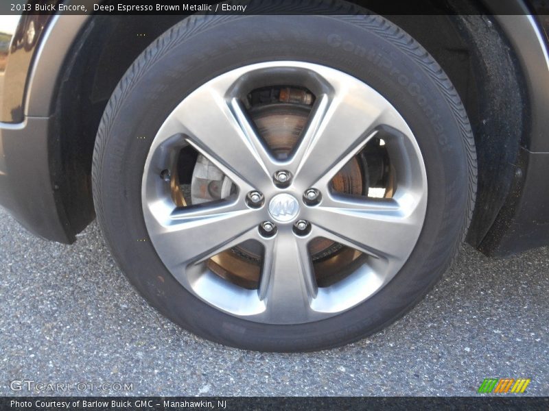 Deep Espresso Brown Metallic / Ebony 2013 Buick Encore