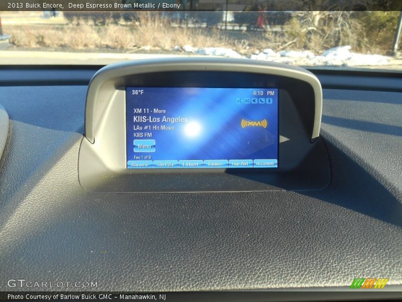 Deep Espresso Brown Metallic / Ebony 2013 Buick Encore