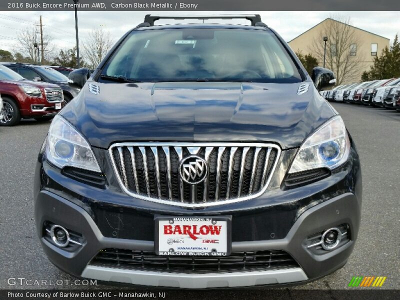 Carbon Black Metallic / Ebony 2016 Buick Encore Premium AWD