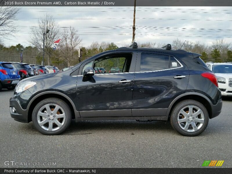 Carbon Black Metallic / Ebony 2016 Buick Encore Premium AWD