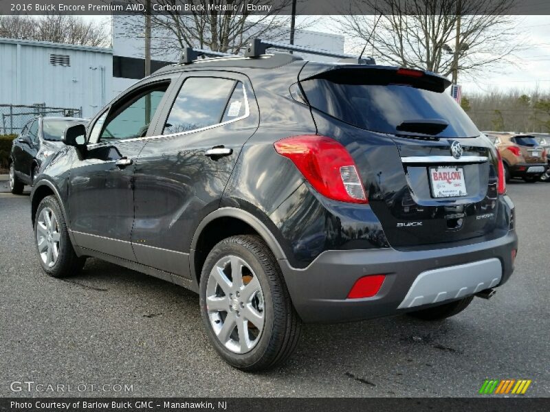 Carbon Black Metallic / Ebony 2016 Buick Encore Premium AWD