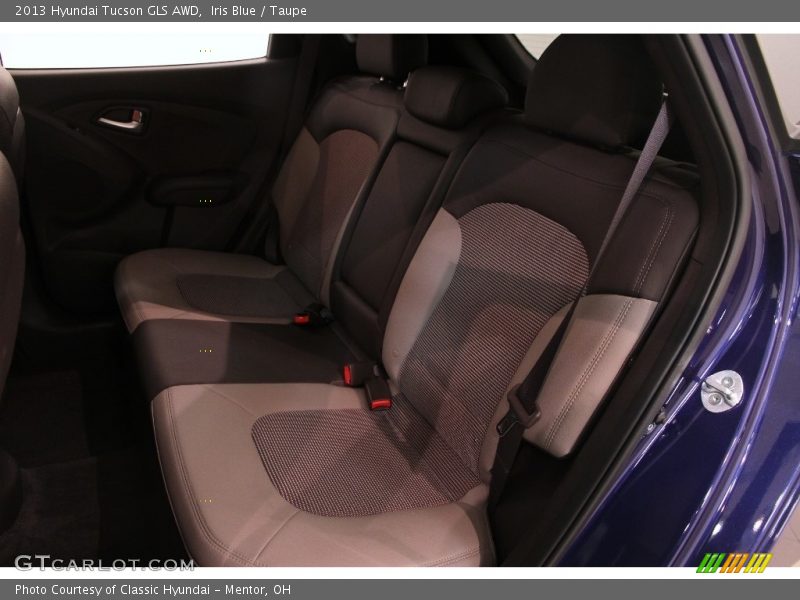 Iris Blue / Taupe 2013 Hyundai Tucson GLS AWD