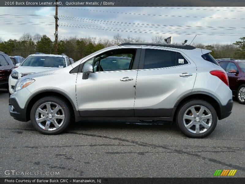  2016 Encore Leather AWD Quicksilver Metallic
