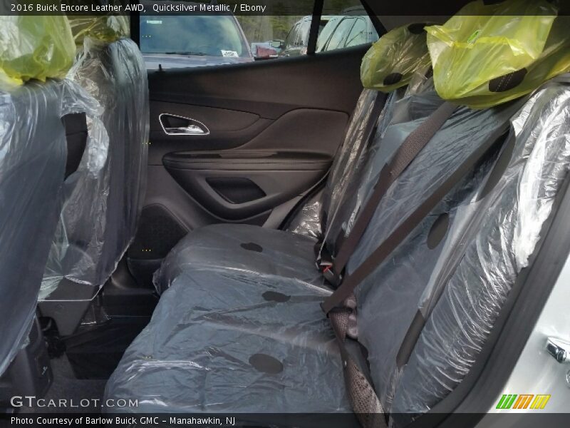 Quicksilver Metallic / Ebony 2016 Buick Encore Leather AWD