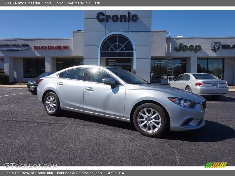 Front 3/4 View of 2016 Mazda6 Sport