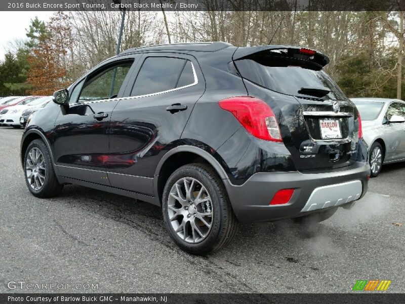 Carbon Black Metallic / Ebony 2016 Buick Encore Sport Touring