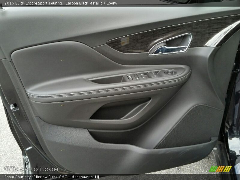 Carbon Black Metallic / Ebony 2016 Buick Encore Sport Touring
