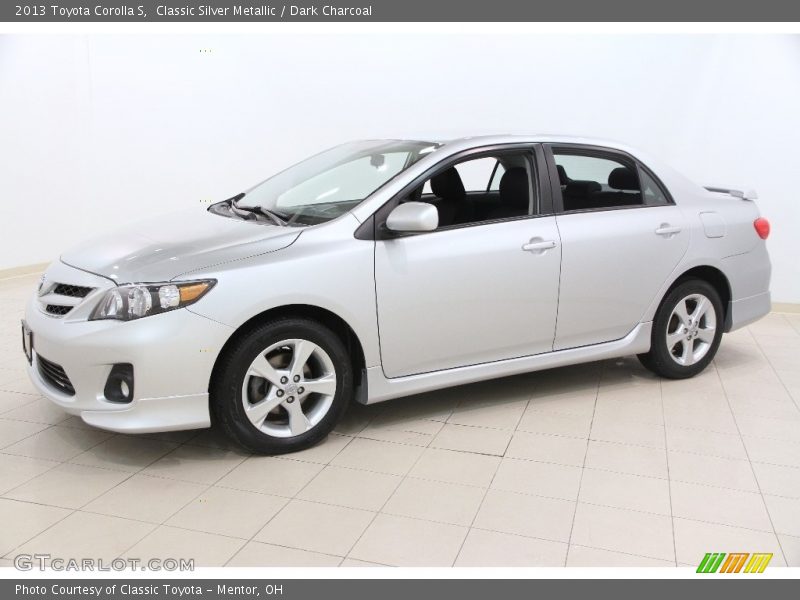 Classic Silver Metallic / Dark Charcoal 2013 Toyota Corolla S