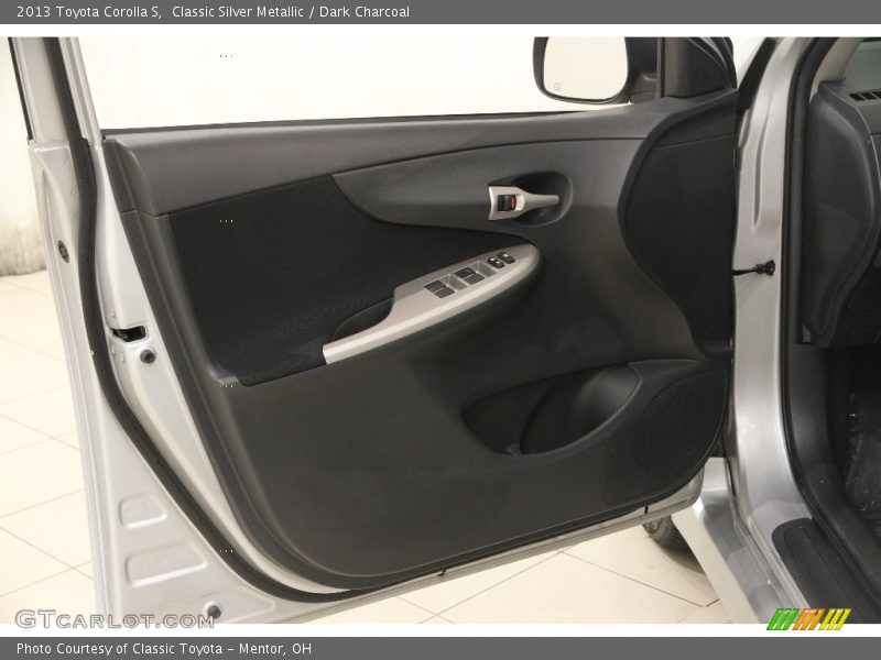 Classic Silver Metallic / Dark Charcoal 2013 Toyota Corolla S