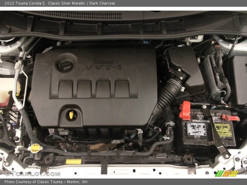 Classic Silver Metallic / Dark Charcoal 2013 Toyota Corolla S