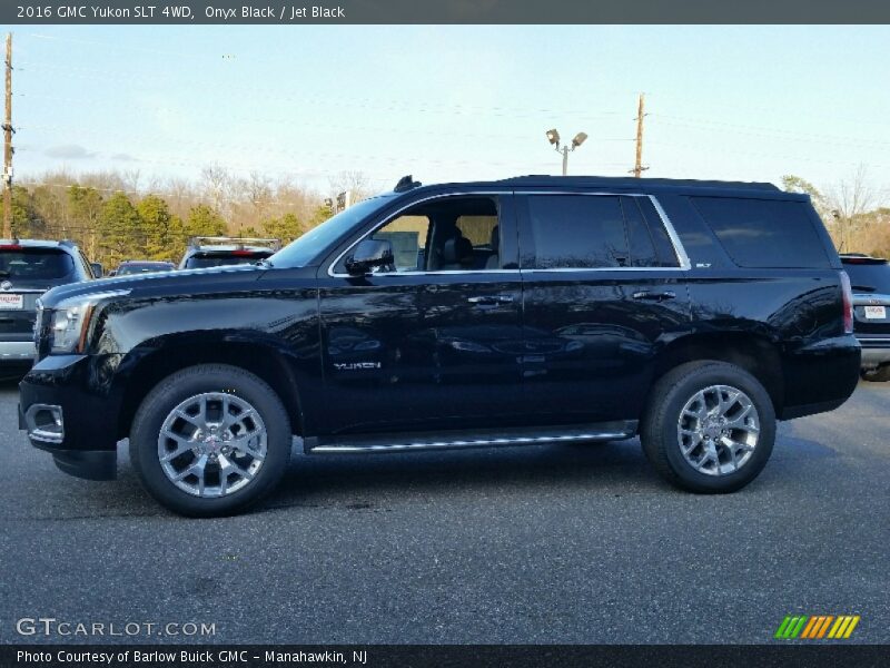 Onyx Black / Jet Black 2016 GMC Yukon SLT 4WD