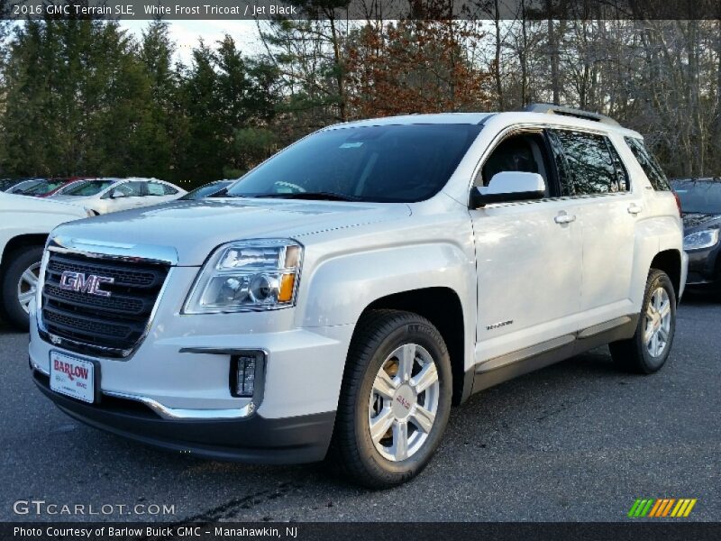 White Frost Tricoat / Jet Black 2016 GMC Terrain SLE