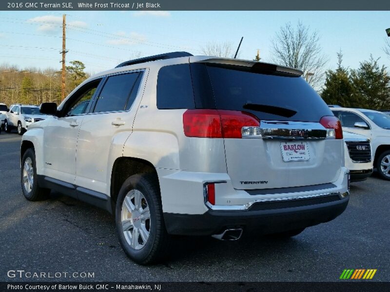 White Frost Tricoat / Jet Black 2016 GMC Terrain SLE