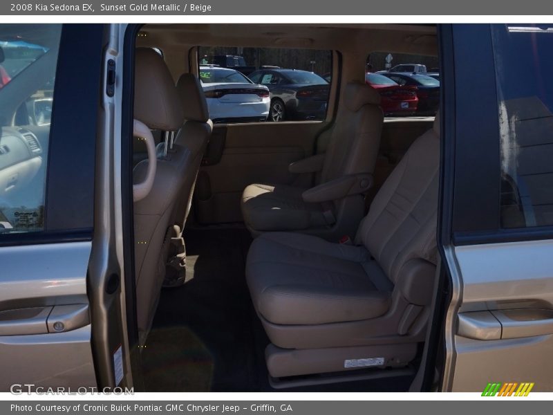 Sunset Gold Metallic / Beige 2008 Kia Sedona EX