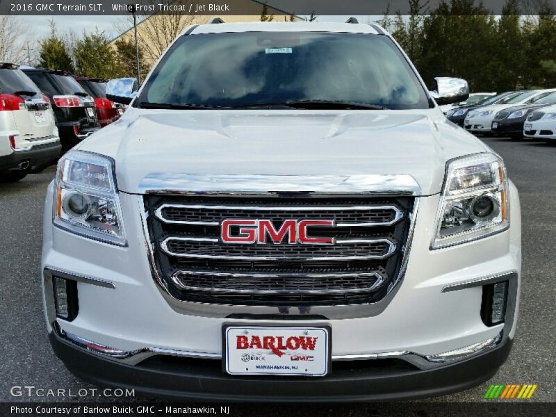 White Frost Tricoat / Jet Black 2016 GMC Terrain SLT