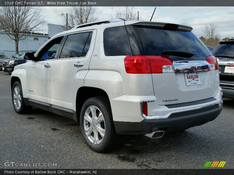 White Frost Tricoat / Jet Black 2016 GMC Terrain SLT