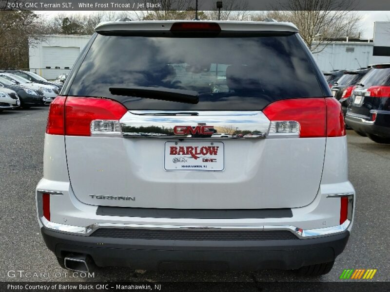 White Frost Tricoat / Jet Black 2016 GMC Terrain SLT