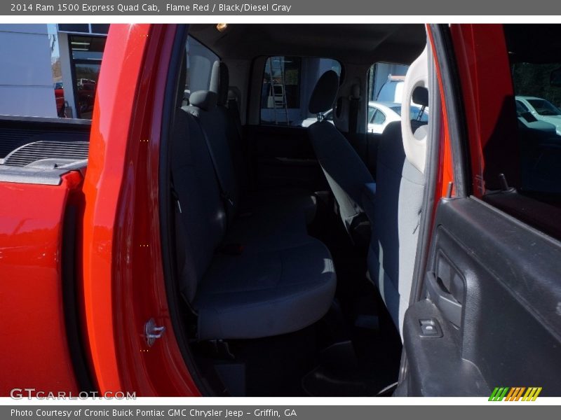 Flame Red / Black/Diesel Gray 2014 Ram 1500 Express Quad Cab