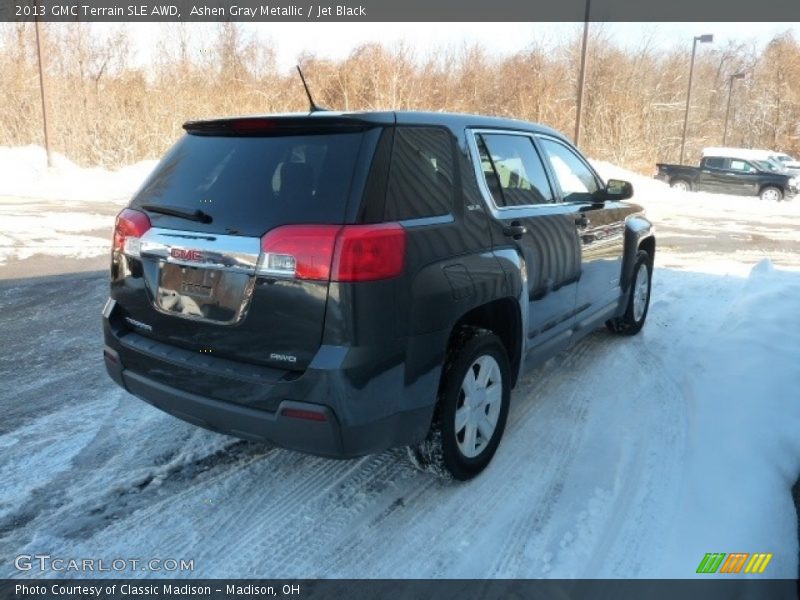 Ashen Gray Metallic / Jet Black 2013 GMC Terrain SLE AWD